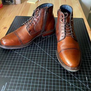 Johnston & Murphy Raleigh Cap Toe Zip Boot